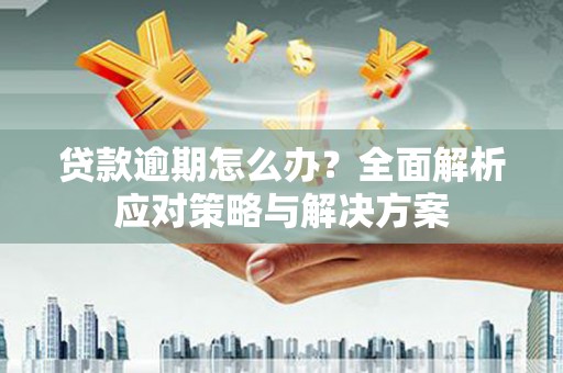涞水贷款逾期怎么办？全面解析应对策略与解决方案