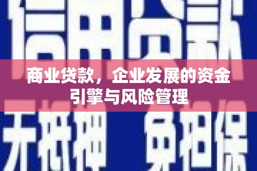 涞水商业贷款，企业发展的资金引擎与风险管理