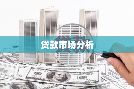 涞水贷款市场分析