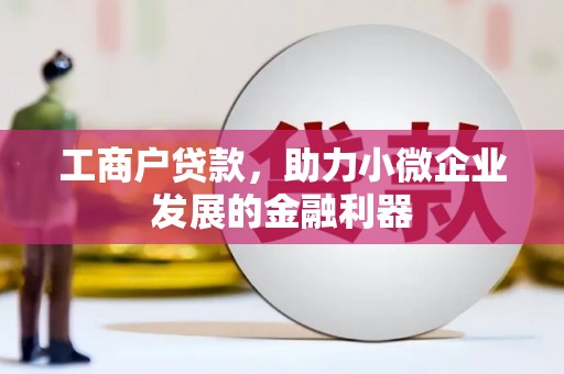 涞水工商户贷款，助力小微企业发展的金融利器