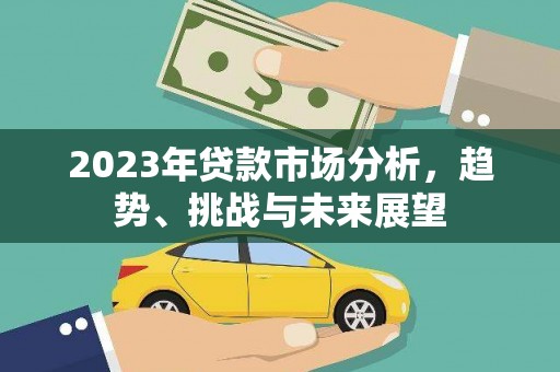 涞水2023年贷款市场分析，趋势、挑战与未来展望