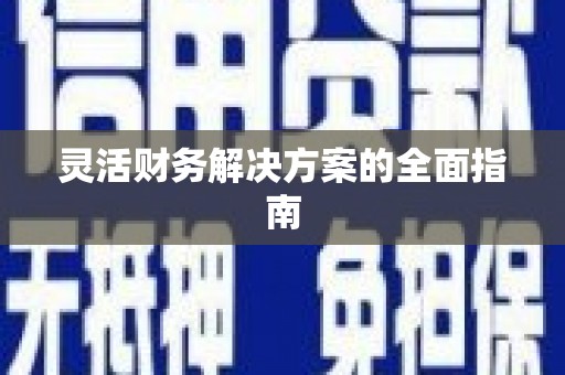 涞水灵活财务解决方案的全面指南