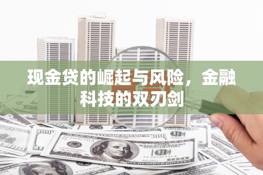 涞水现金贷的崛起与风险，金融科技的双刃剑
