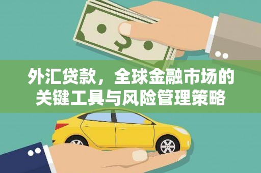 涞水外汇贷款，全球金融市场的关键工具与风险管理策略
