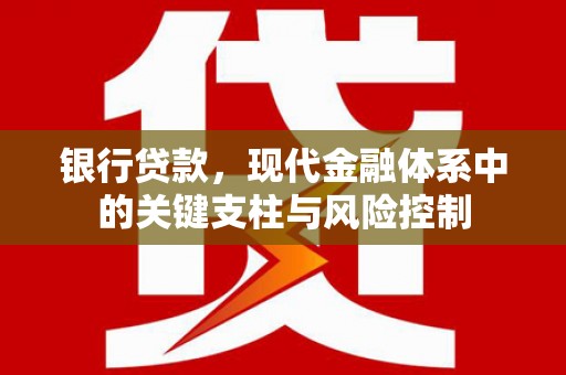 涞水银行贷款，现代金融体系中的关键支柱与风险控制