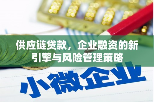 涞水供应链贷款，企业融资的新引擎与风险管理策略