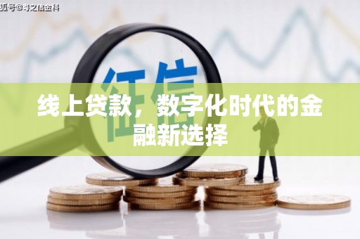 涞水线上贷款，数字化时代的金融新选择