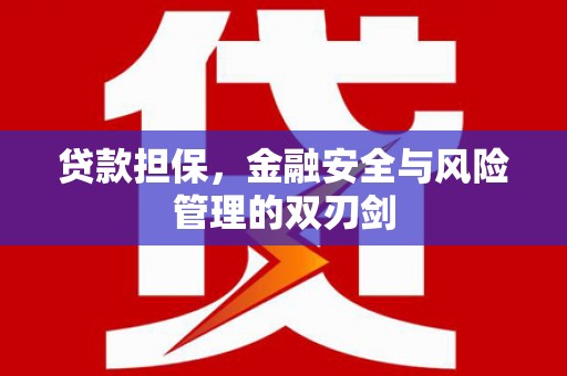 涞水贷款担保，金融安全与风险管理的双刃剑