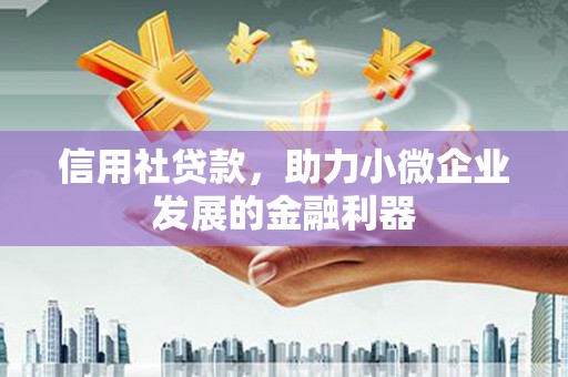 涞水信用社贷款，助力小微企业发展的金融利器