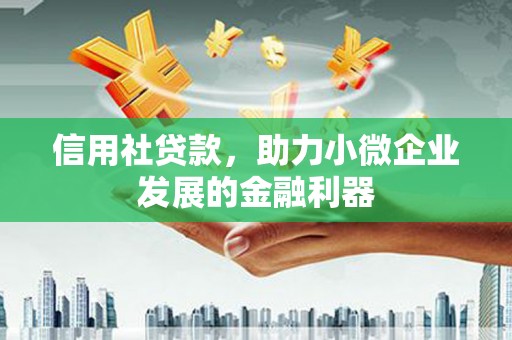 涞水信用社贷款，助力小微企业发展的金融利器
