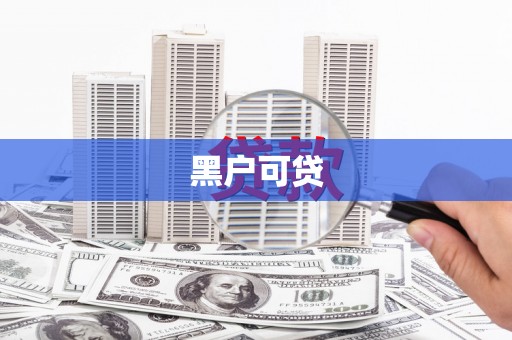 涞水黑户可贷